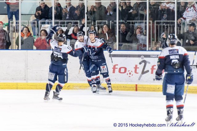 Photo hockey match Angers  - Briançon  le 28/02/2015