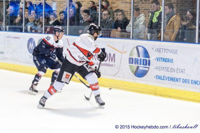 Photo hockey match Angers  - Briançon  le 28/02/2015
