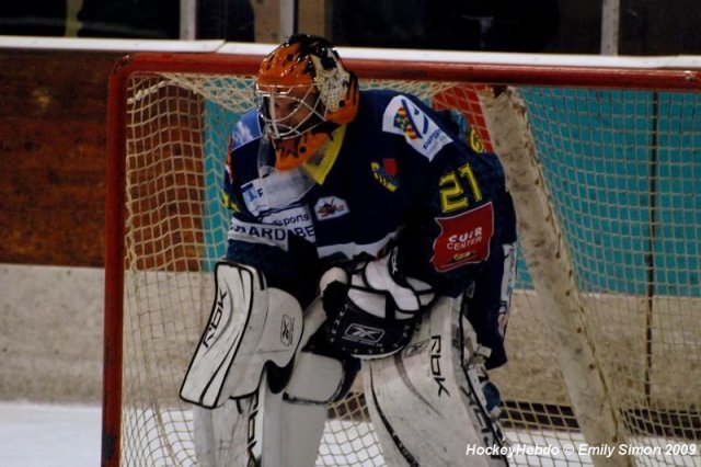 Photo hockey match Dijon  - Angers  le 10/01/2009