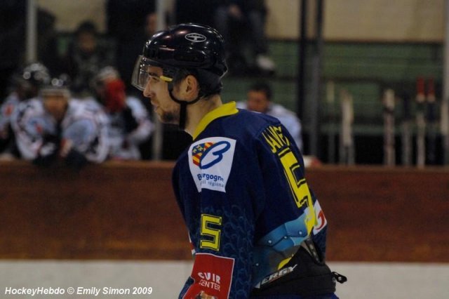 Photo hockey match Dijon  - Angers  le 10/01/2009