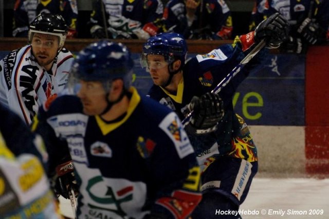 Photo hockey match Dijon  - Angers  le 10/01/2009