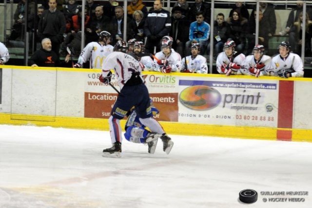 Photo hockey match Dijon  - Grenoble  le 03/03/2015