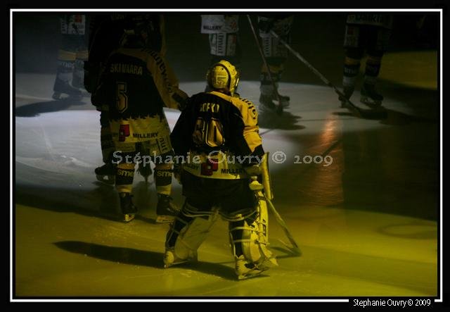 Photo hockey match Rouen - Morzine-Avoriaz le 09/01/2009