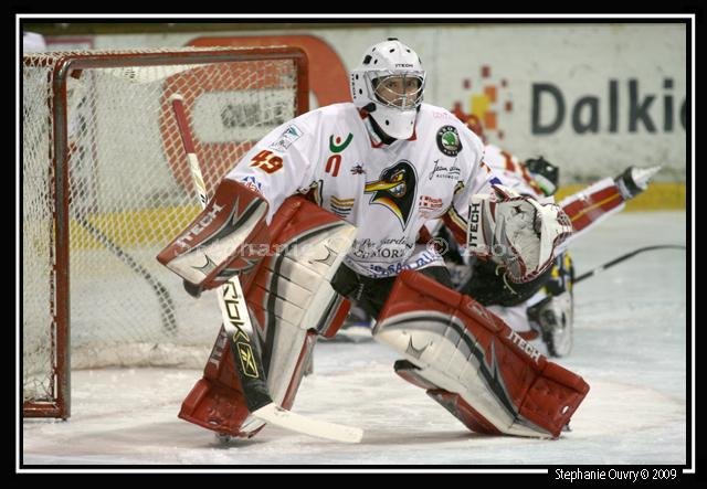 Photo hockey match Rouen - Morzine-Avoriaz le 09/01/2009