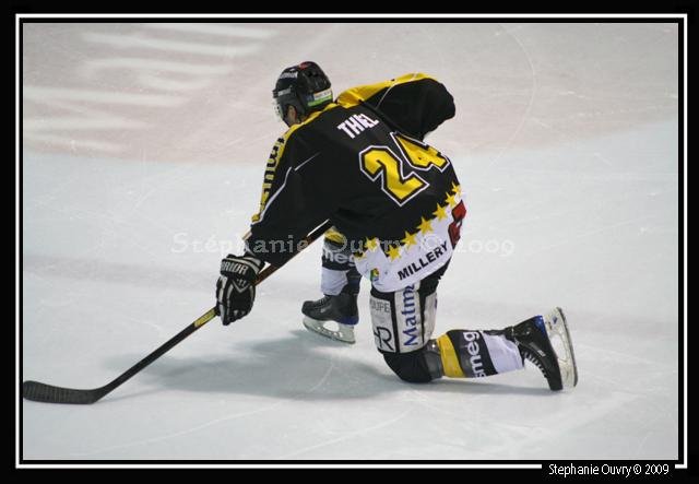 Photo hockey match Rouen - Morzine-Avoriaz le 09/01/2009