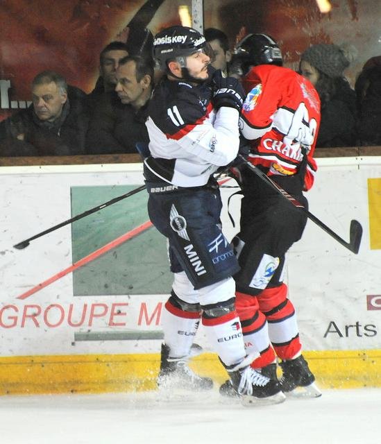 Photo hockey match Briançon  - Angers  le 03/03/2015