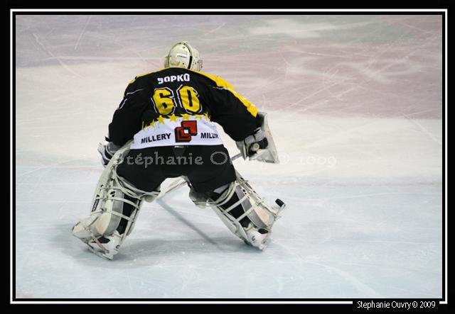 Photo hockey match Rouen - Morzine-Avoriaz le 09/01/2009