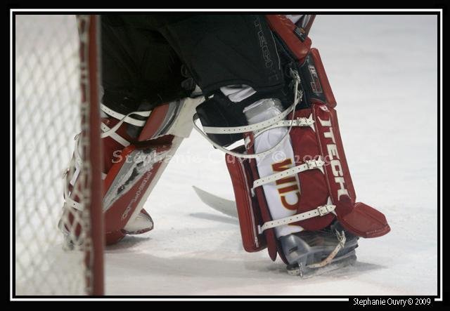 Photo hockey match Rouen - Morzine-Avoriaz le 09/01/2009