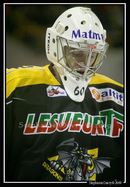 Photo hockey match Rouen - Morzine-Avoriaz le 09/01/2009
