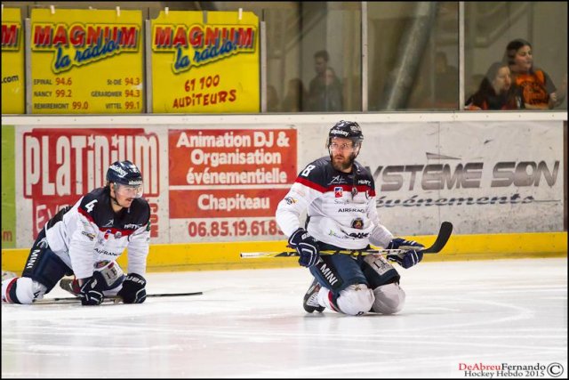 Photo hockey match Epinal  - Angers  le 14/03/2015