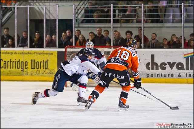 Photo hockey match Epinal  - Angers  le 14/03/2015