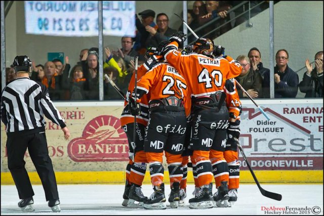 Photo hockey match Epinal  - Angers  le 14/03/2015