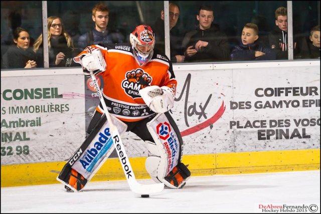 Photo hockey match Epinal  - Angers  le 14/03/2015