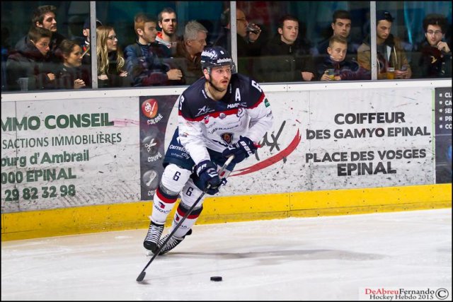 Photo hockey match Epinal  - Angers  le 14/03/2015