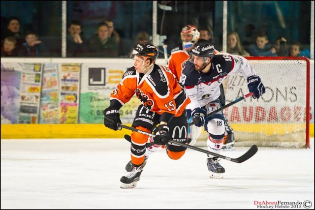 Photo hockey match Epinal  - Angers  le 14/03/2015