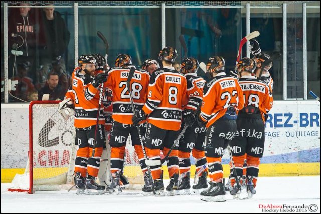 Photo hockey match Epinal  - Angers  le 14/03/2015