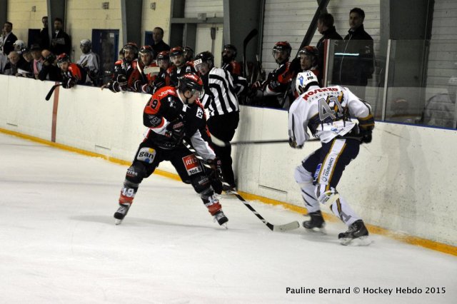 Photo hockey match Reims - Bordeaux le 18/03/2015