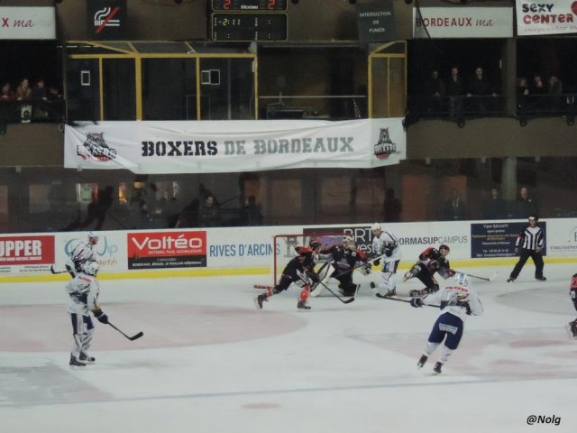 Photo hockey match Bordeaux - Reims* le 21/03/2015