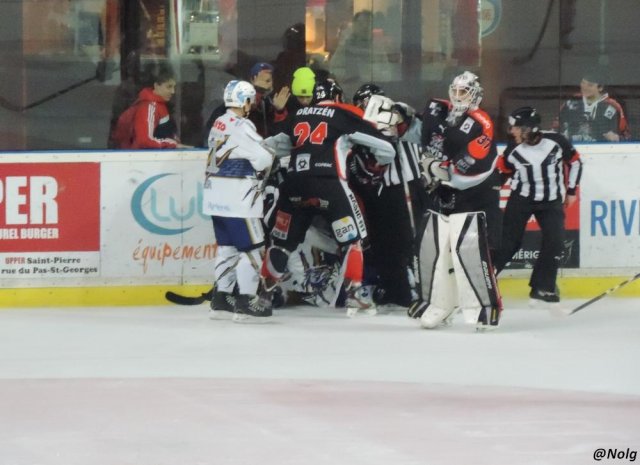 Photo hockey match Bordeaux - Reims* le 21/03/2015