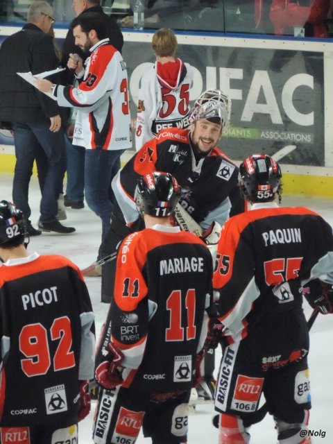 Photo hockey match Bordeaux - Reims* le 21/03/2015