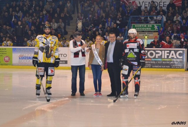 Photo hockey match La Roche-sur-Yon - Chambéry le 28/03/2015
