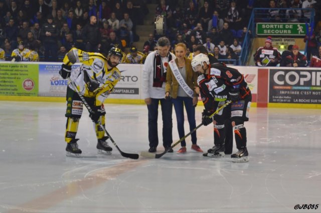 Photo hockey match La Roche-sur-Yon - Chambéry le 28/03/2015