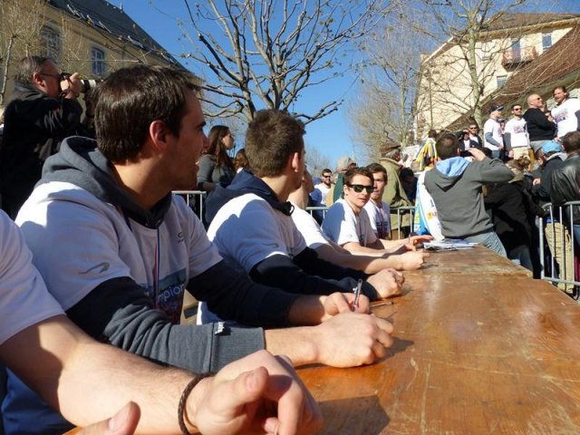 Photo hockey reportage Gap : Parade des champions