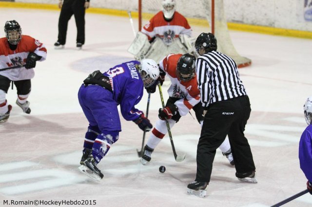 Photo hockey reportage Mondial Féminin - La France un peu courte.