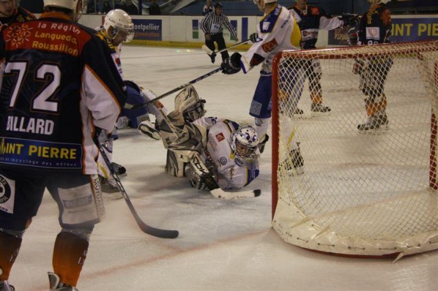Photo hockey match Montpellier  - Avignon le 10/01/2009