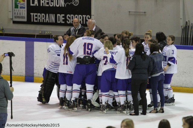 Photo hockey reportage Mondial Féminin : Les Bleues se parent de bronze.