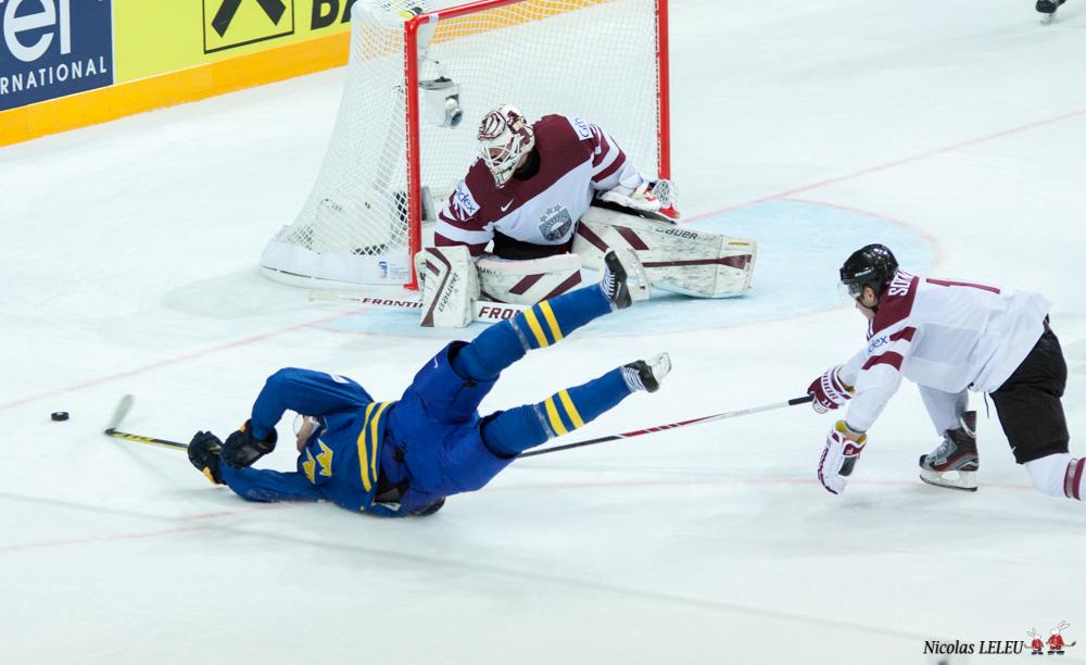 Lettonie 1 - 8 Sweden