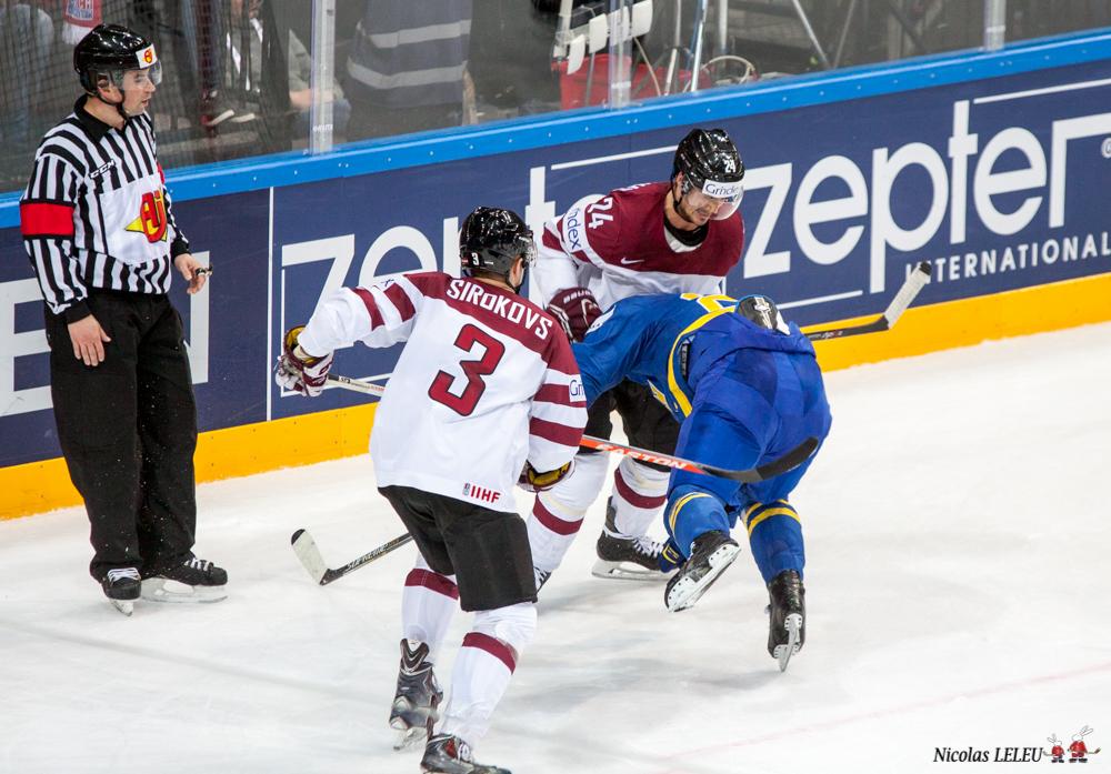 Lettonie 1 - 8 Sweden