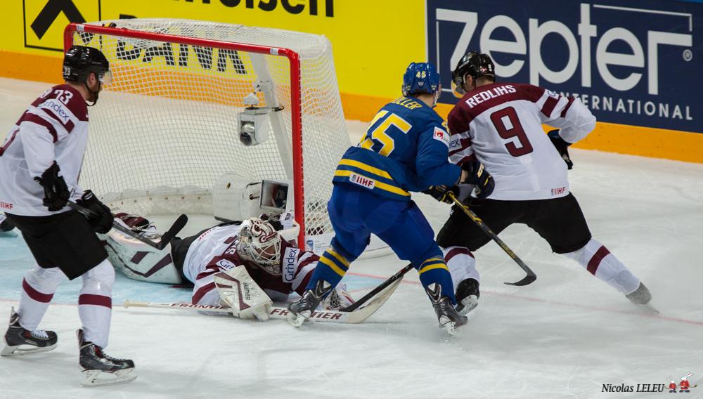 Lettonie 1 - 8 Sweden