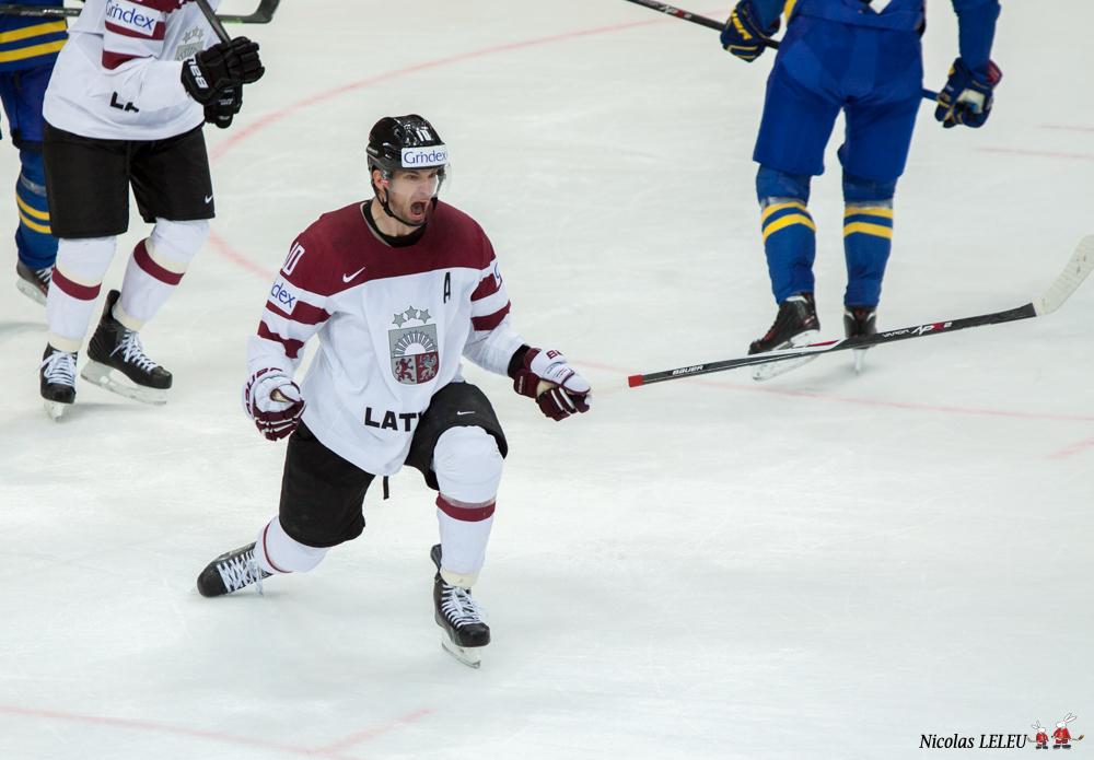 Lettonie 1 - 8 Sweden