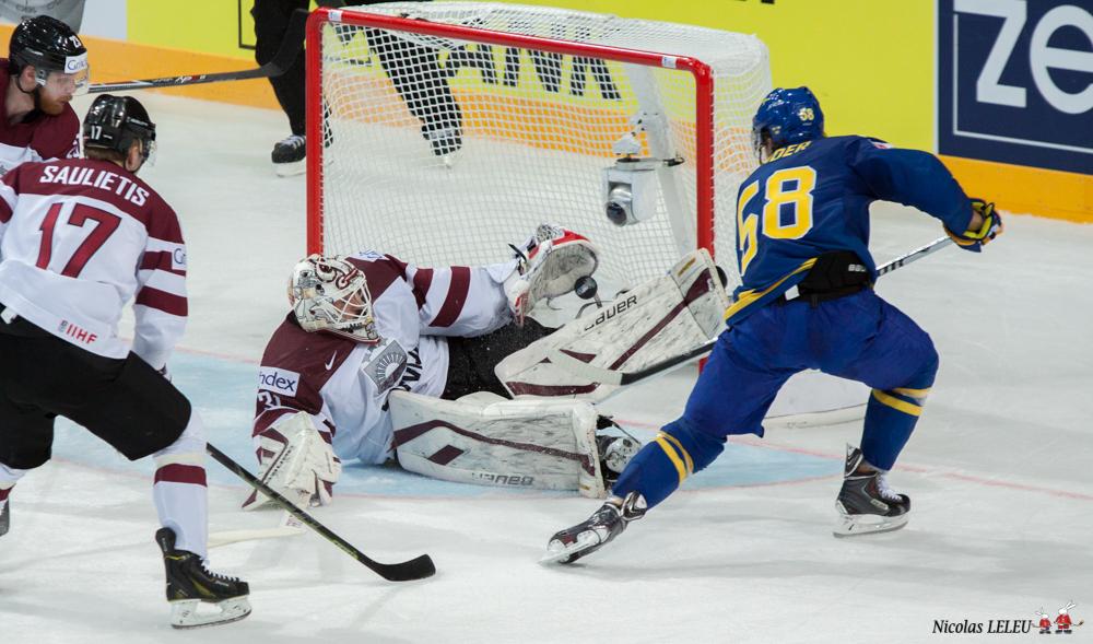 Lettonie 1 - 8 Sweden