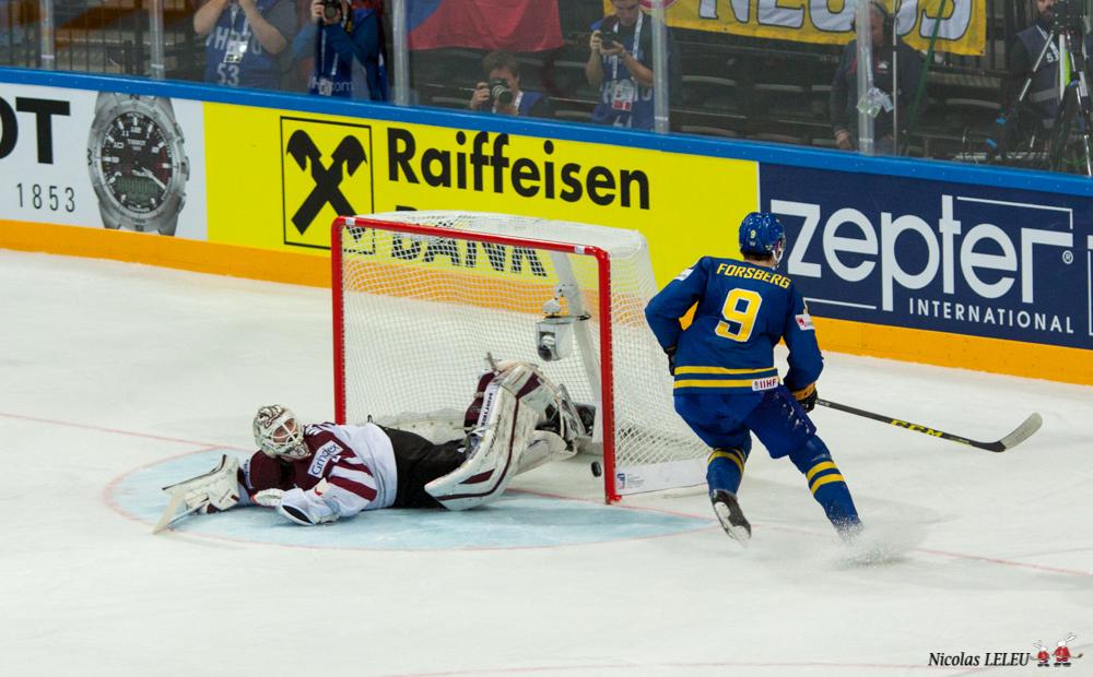 Lettonie 1 - 8 Sweden