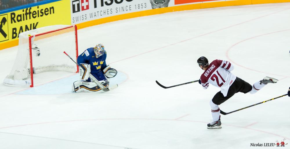 Lettonie 1 - 8 Sweden