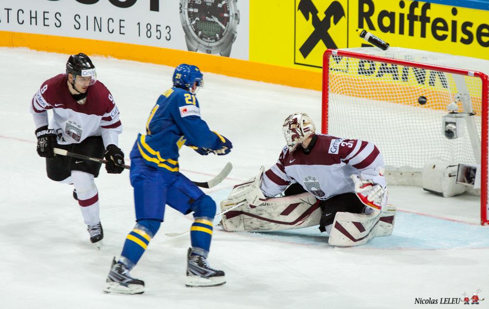 Lettonie 1 - 8 Sweden