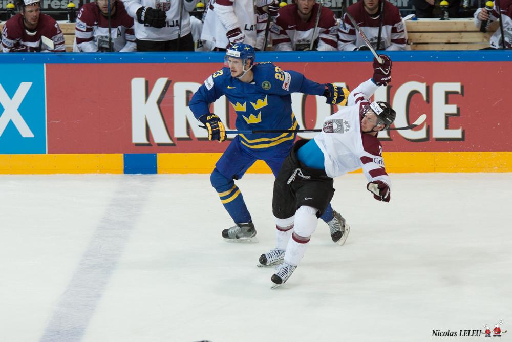 Lettonie 1 - 8 Sweden