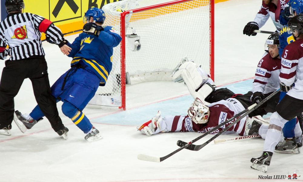 Lettonie 1 - 8 Sweden