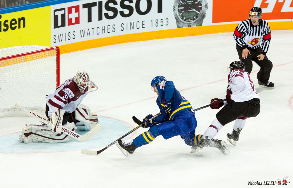 Lettonie 1 - 8 Sweden