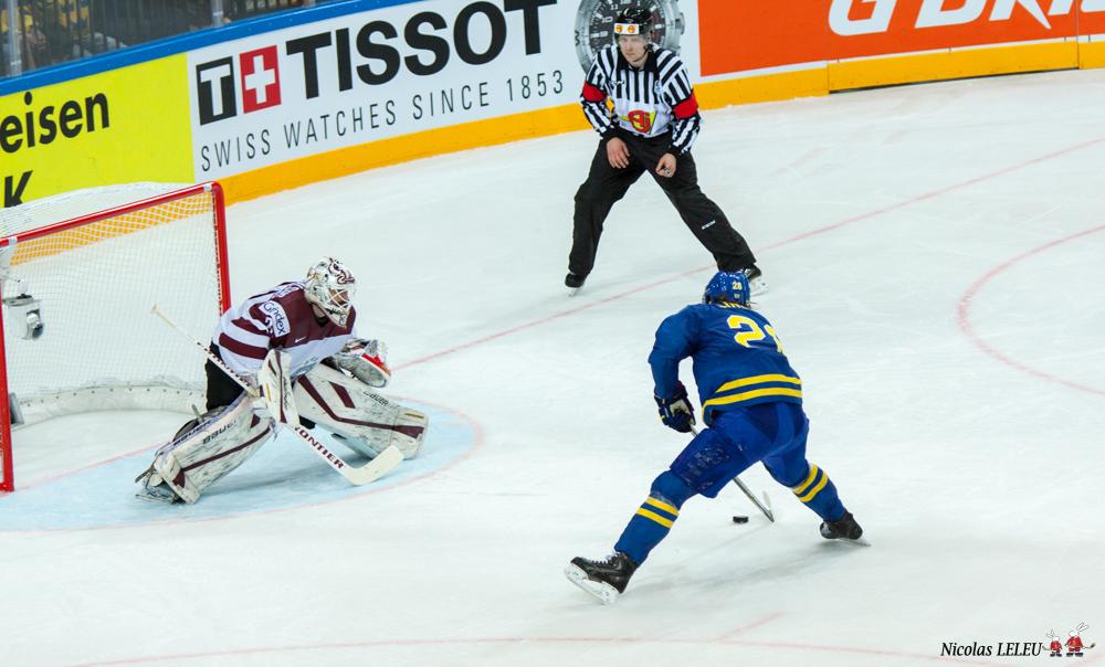Lettonie 1 - 8 Sweden