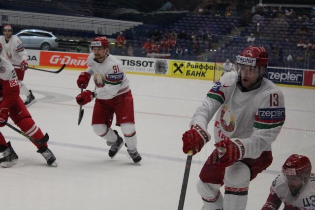 Photo hockey match Denmark - Belarus le 05/05/2015