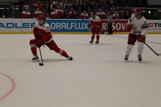 Photo hockey match Denmark - Belarus le 05/05/2015