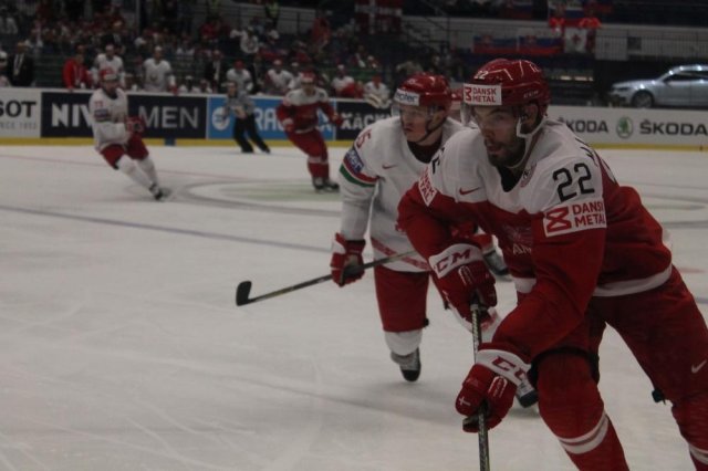Photo hockey match Denmark - Belarus le 05/05/2015
