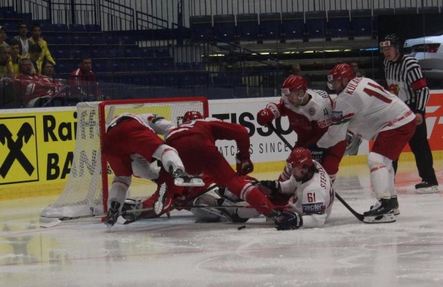 Photo hockey match Denmark - Belarus le 05/05/2015