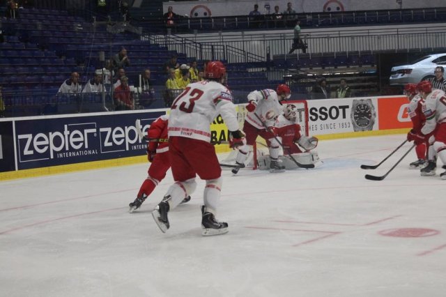 Photo hockey match Denmark - Belarus le 05/05/2015