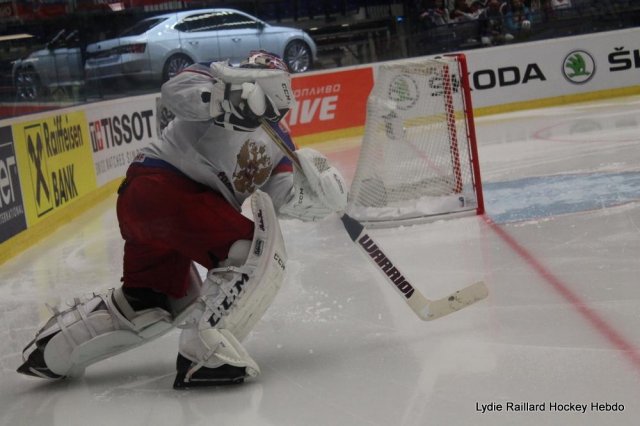 Photo hockey match Russia - Denmark le 06/05/2015