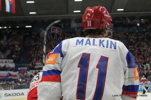 Photo hockey match Russia - Denmark le 06/05/2015