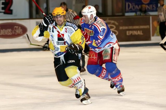 Photo hockey match Epinal  - Strasbourg  le 20/11/2007